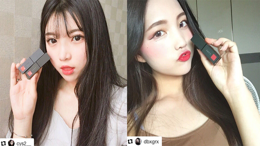 1 + 1 + Free Shipping CUBE Matte Orange Liquid Lip