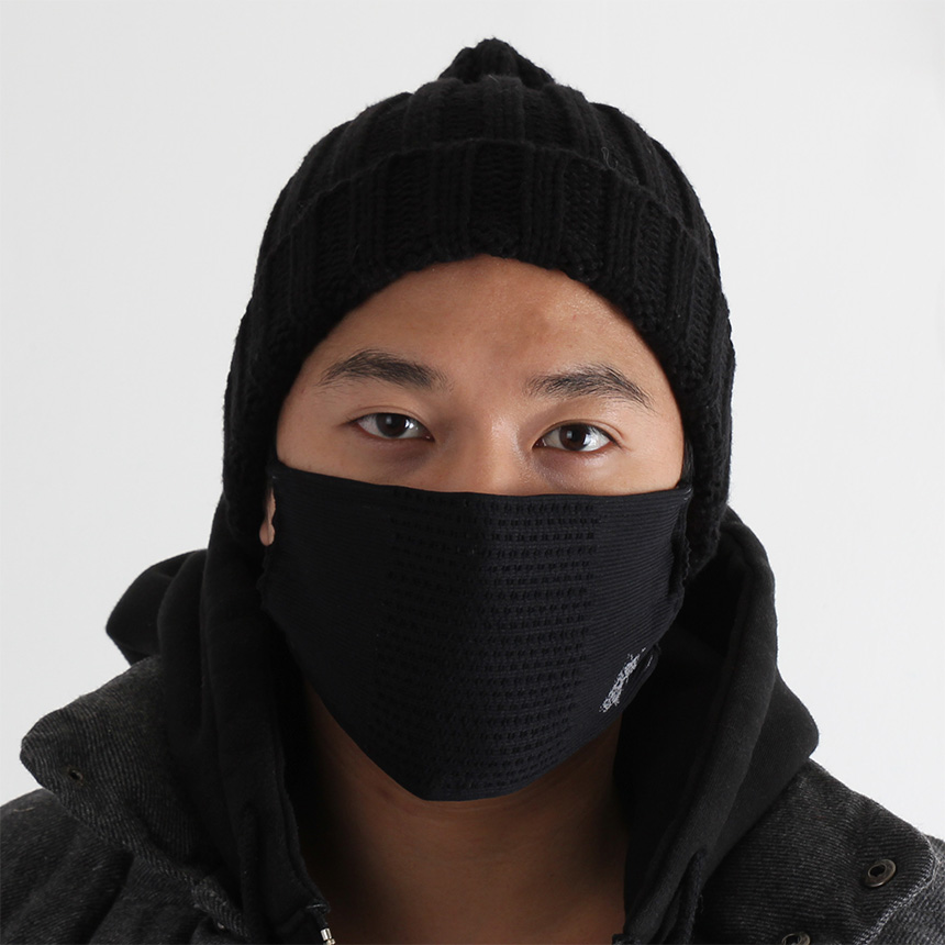 Yohabi winter clothes 3-piece mask winter fashion 
