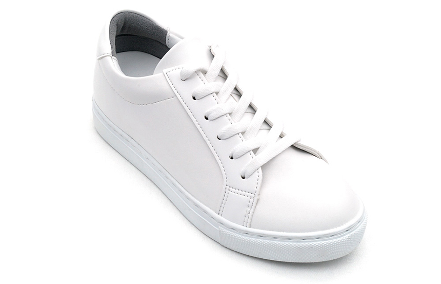 Men Height Shoes Men's high-heeled white sneake
