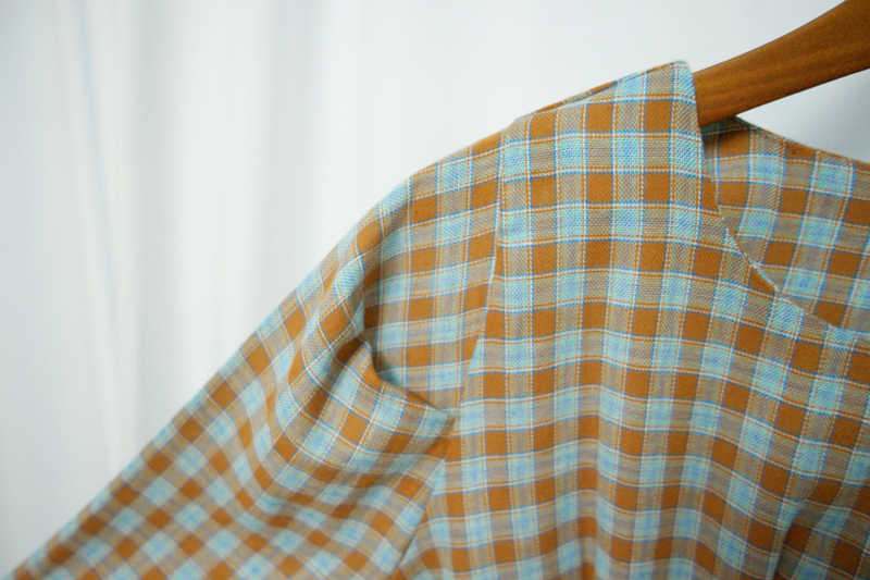 Women Blouses JUAN Check blouse Daily coordination