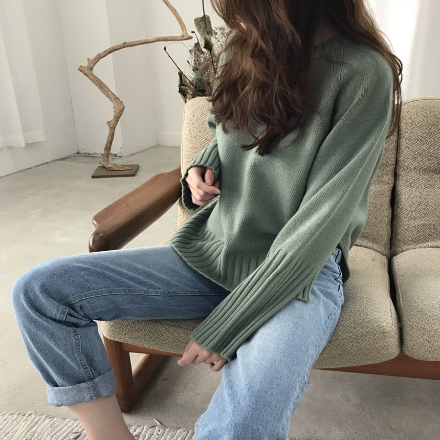 Women Jeans Pants Roll-up Denim Pants Fit Fall Aut