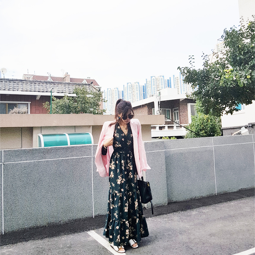 New Women Dress London Gray Autumn Blossom Flower 