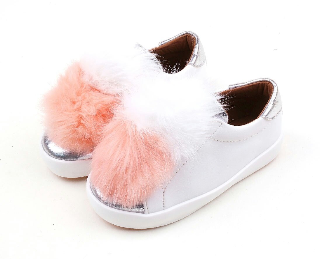 NEW KIDS SHOES baby girl child black white slip-on