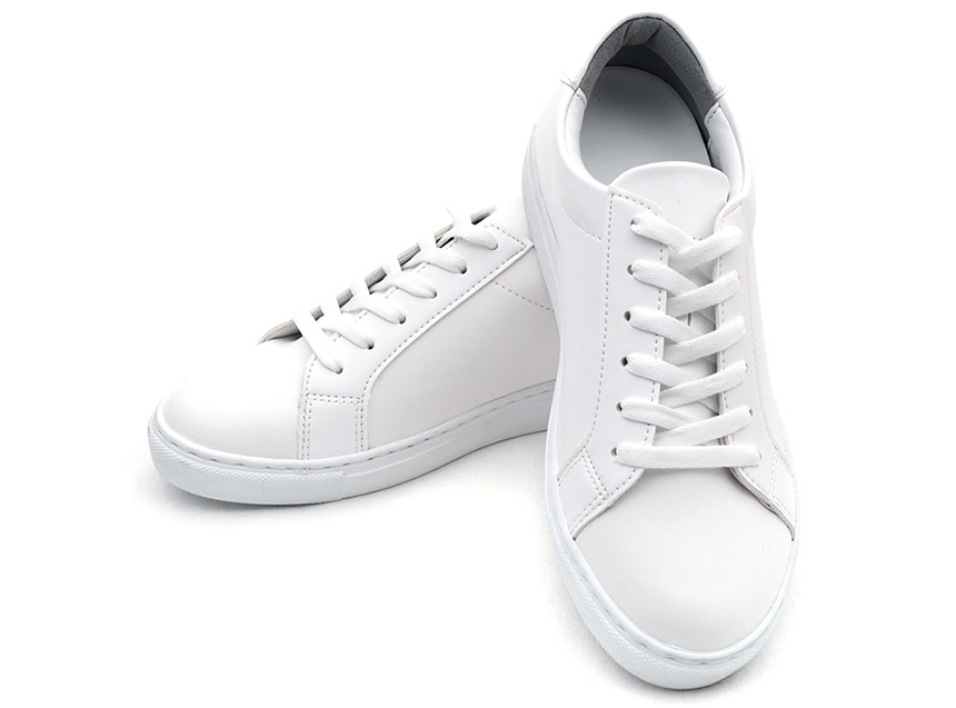 Men Height Shoes Men's high-heeled white sneake
