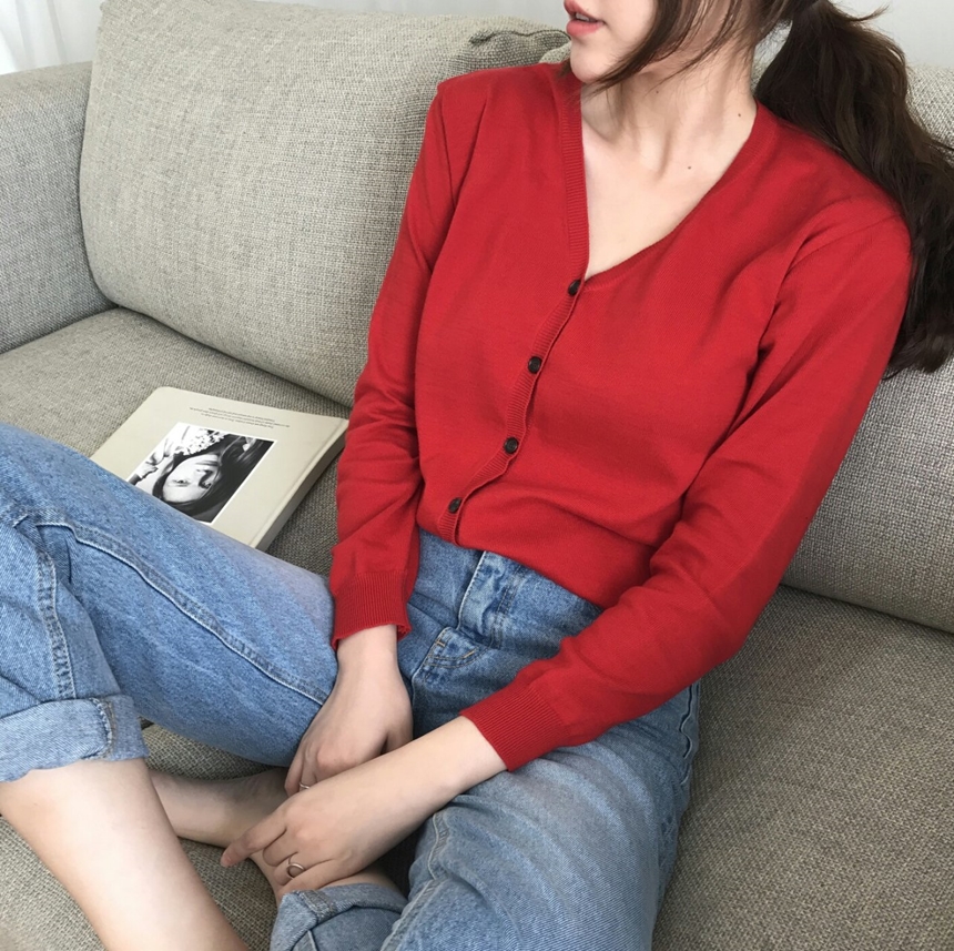 Women Jeans Pants Roll-up Denim Pants Fit Fall Aut