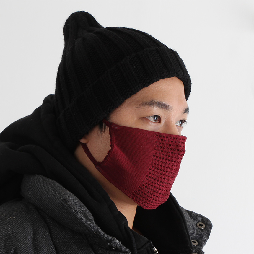 Yohabi winter clothes 3-piece mask winter fashion 