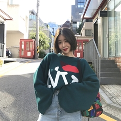 Women Jeans Pants Square Wave Pants Jeans Hem Cutt