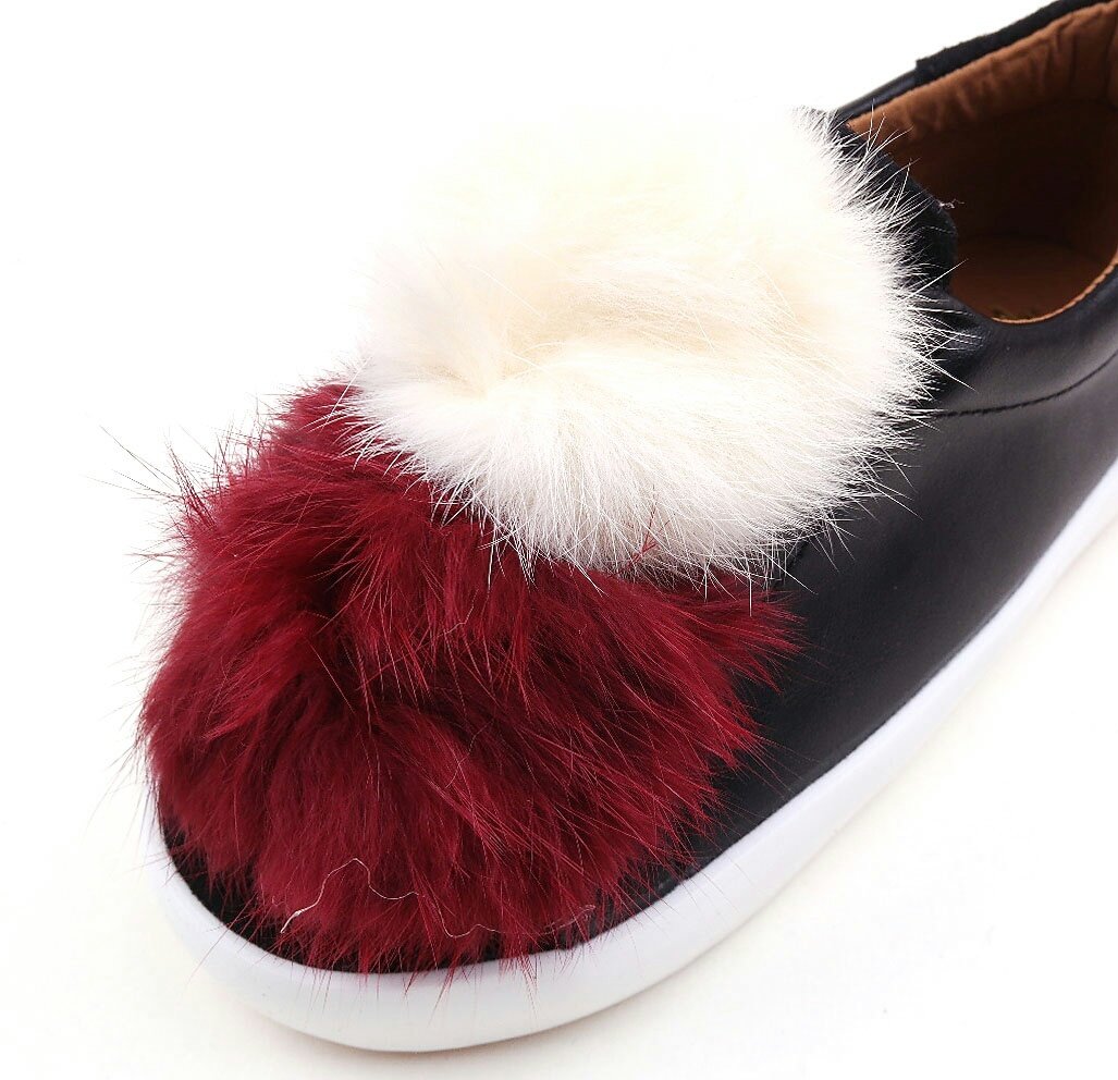 NEW KIDS SHOES baby girl child black white slip-on