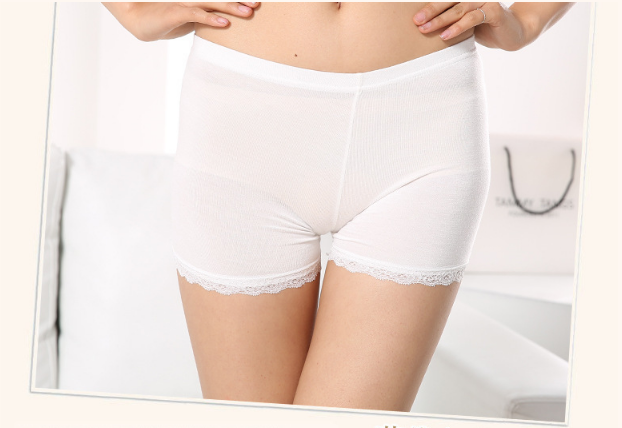 Seamless Shorts Underwear Lace Underwear Raw Leggi