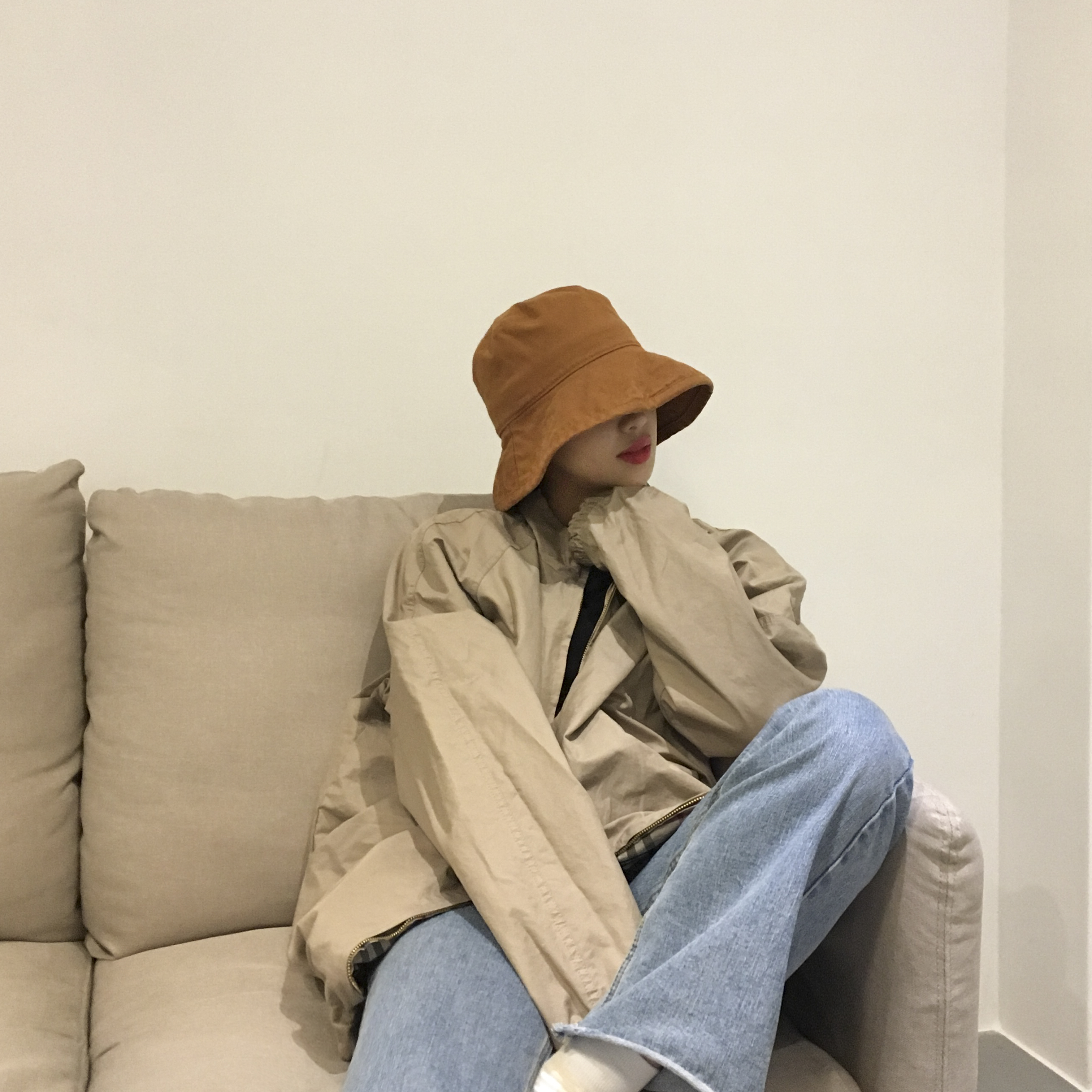 Women Sun Hats oversized bucket hat hats 4color ha