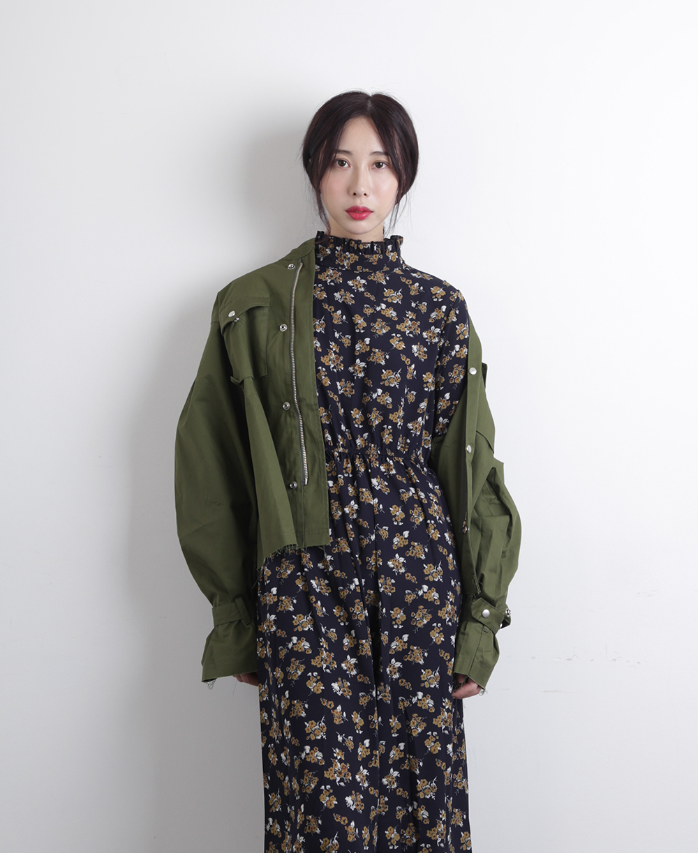 New Women Dress Mood Night Neck Frill Chiffon Flow