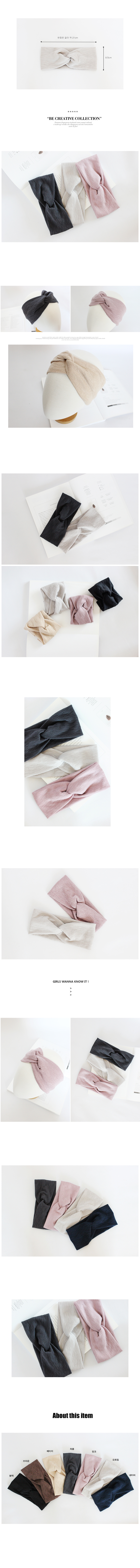 Hair Accessories Goliath Twist Turban Hair Band Ba