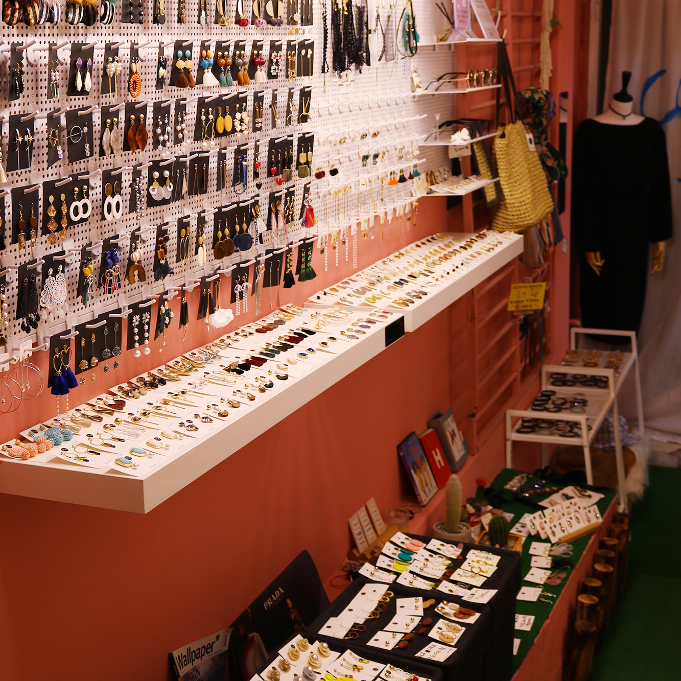 Mouton Vivid Cashmere Shawl Muffler 3colors Luxuri