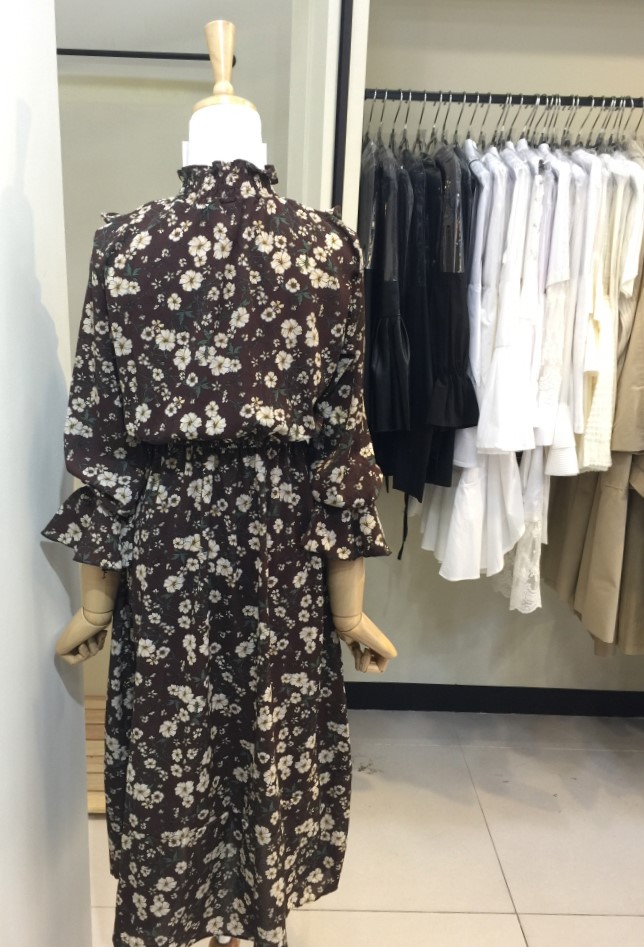 New Women Dress Fashionable Flower Dresses 20's