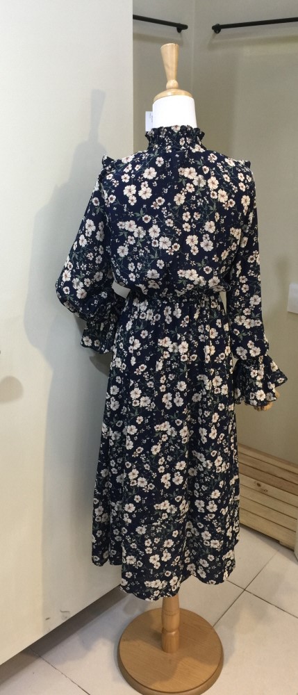 New Women Dress Fashionable Flower Dresses 20's