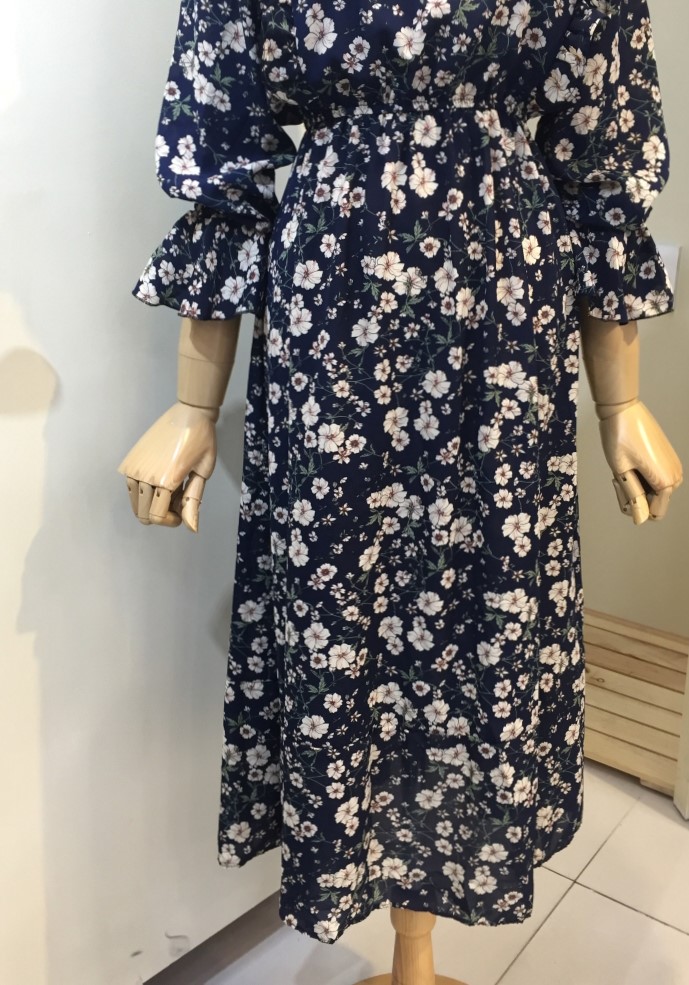 New Women Dress Fashionable Flower Dresses 20's