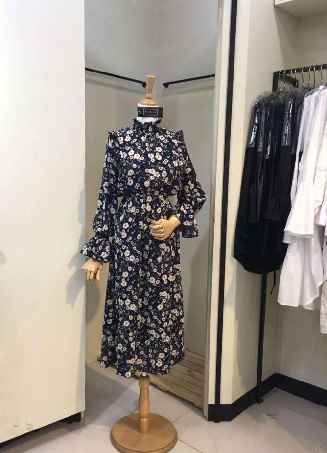 New Women Dress Fashionable Flower Dresses 20's