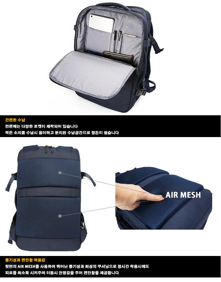 Travel Backpack Carrier Combined Bag Waterproof Co