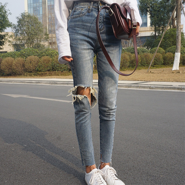 Women Jeans Pants Skirt Jean Unique Vintage Style