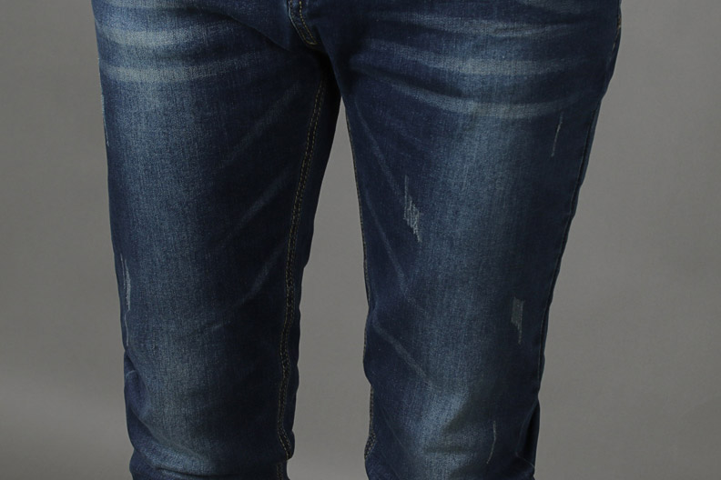 Korea Jeans Pants PAN033 Point Wearing Jeans Man o