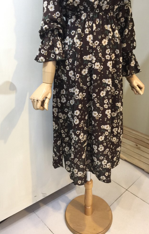 New Women Dress Fashionable Flower Dresses 20's