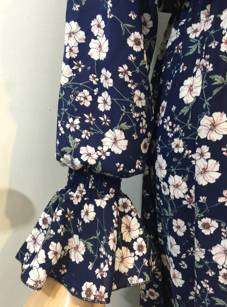 New Women Dress Fashionable Flower Dresses 20's