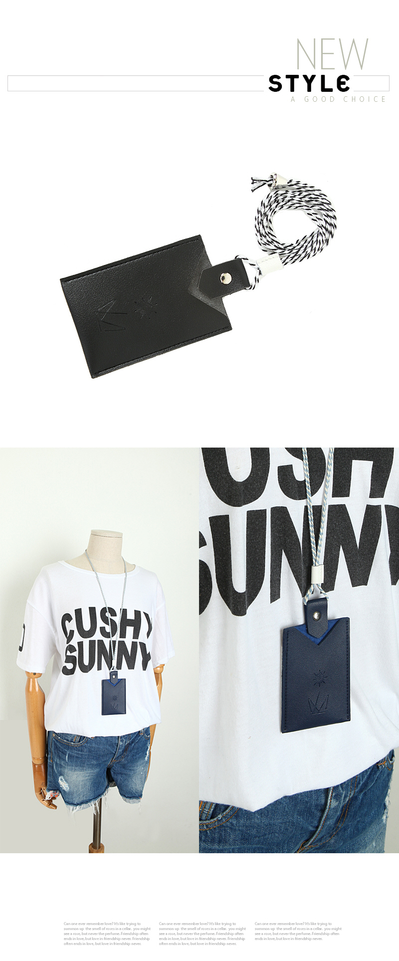 NEW CARD HOLDER WALLETS Necklace Card Holder Holde