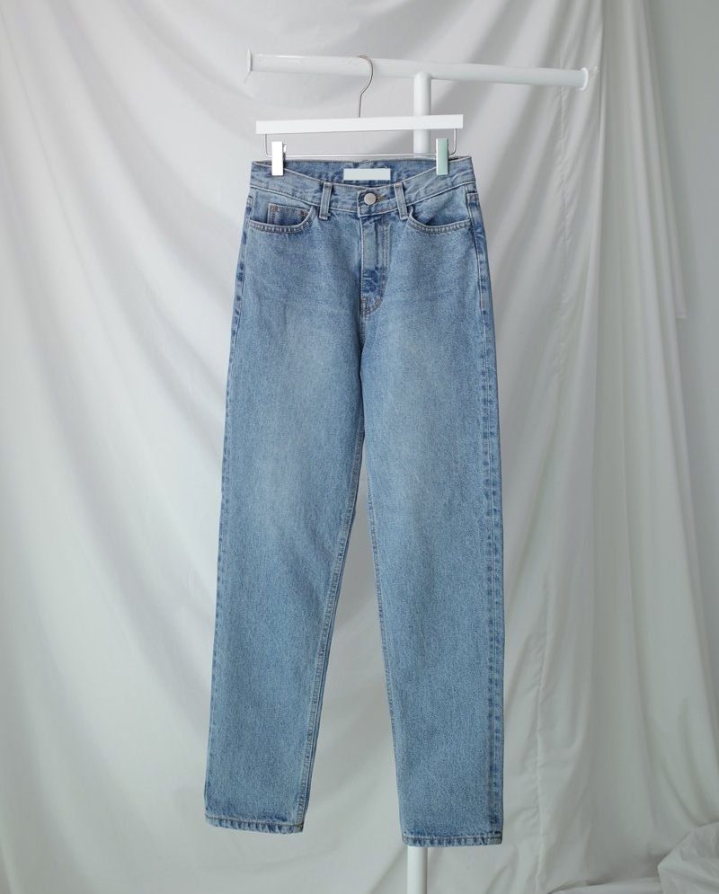 Korea Jeans Pants Roll-up Denim Pants Date Pit Aut