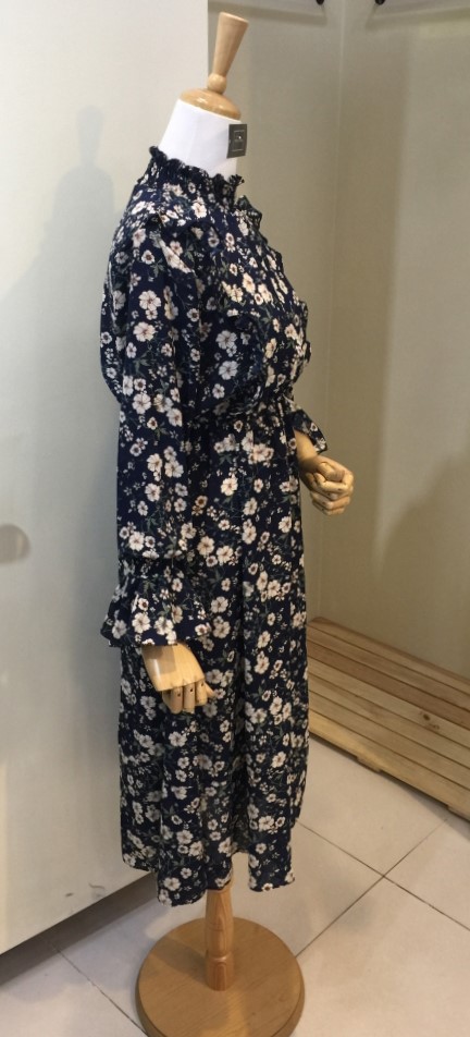 New Women Dress Fashionable Flower Dresses 20's