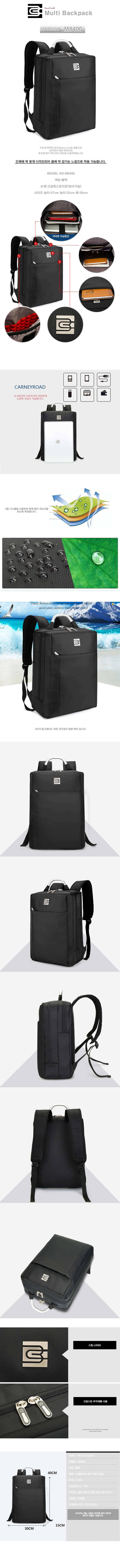 NEW BACKPACK Bruno cavalli Multi-Laptop Backpack M