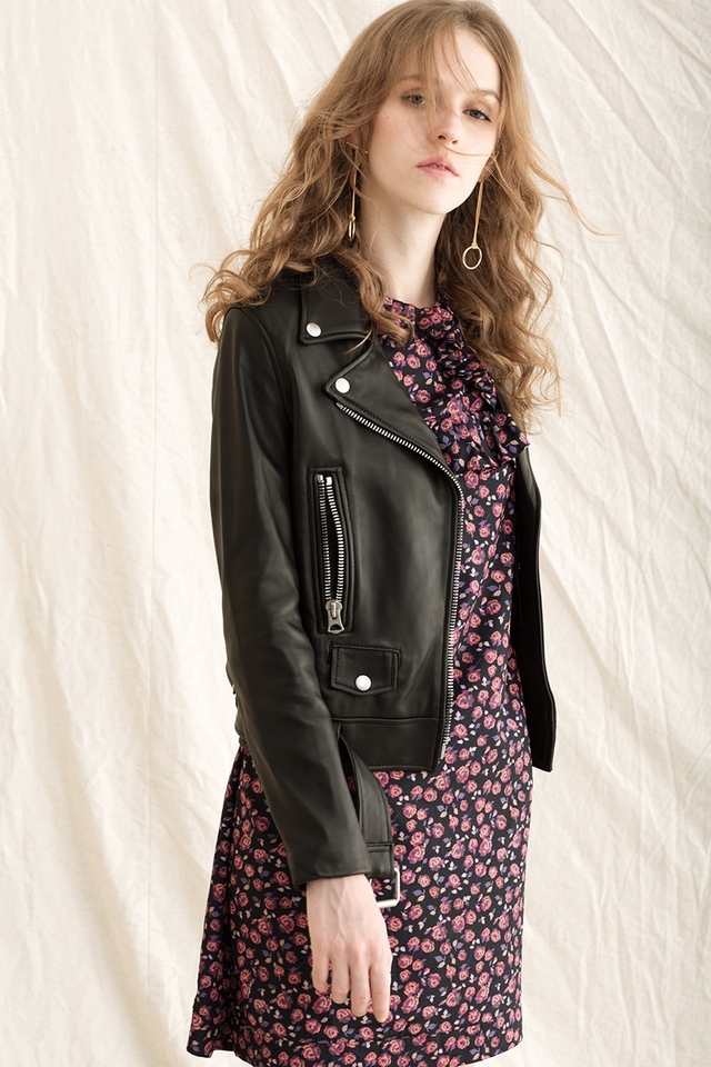 New Women Dress Import high quality Sandro Burgund