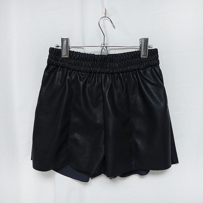 Women Short Pants Leather Reza Shorts Leather Fall