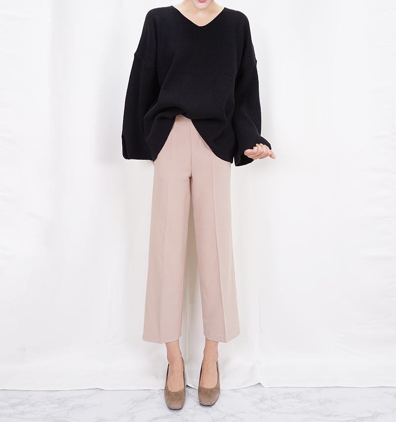 Suede Square Nose Tongue Middle Hill Foot Comforta