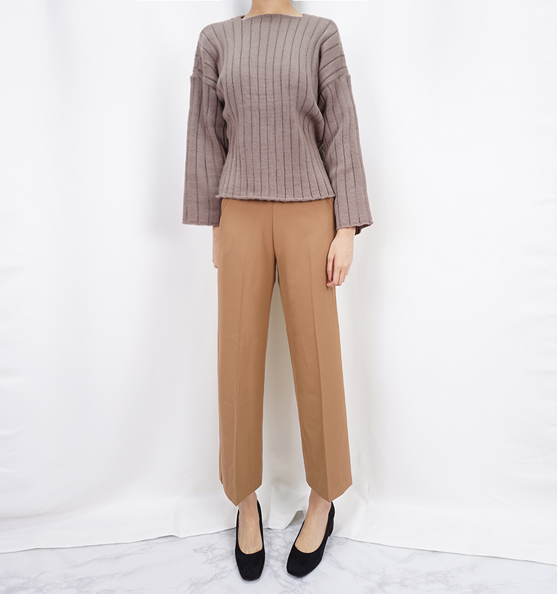 Suede Square Nose Tongue Middle Hill Foot Comforta