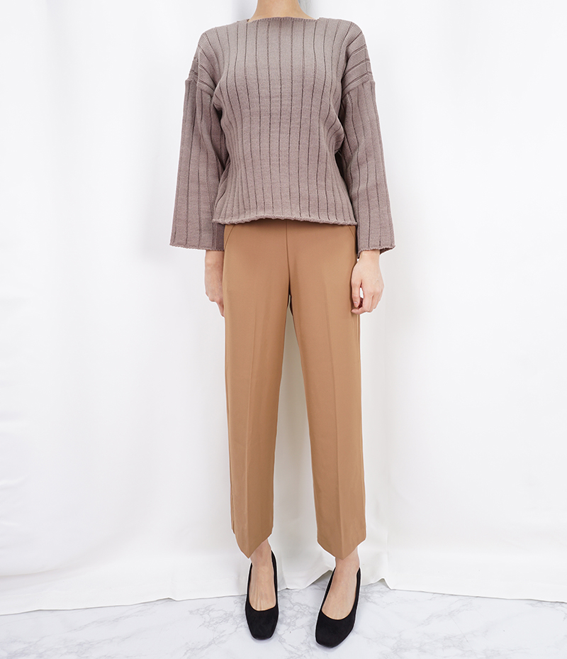 Suede Square Nose Tongue Middle Hill Foot Comforta