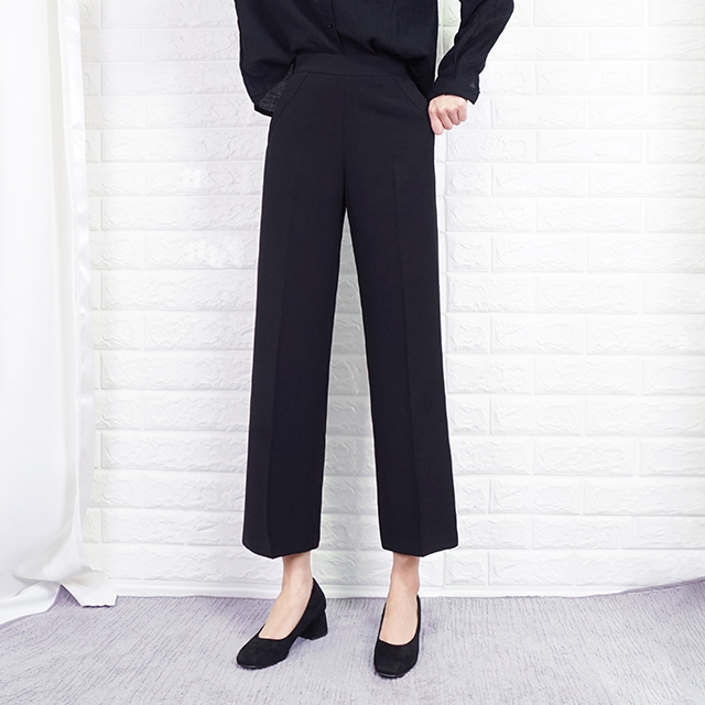 Suede Square Nose Tongue Middle Hill Foot Comforta