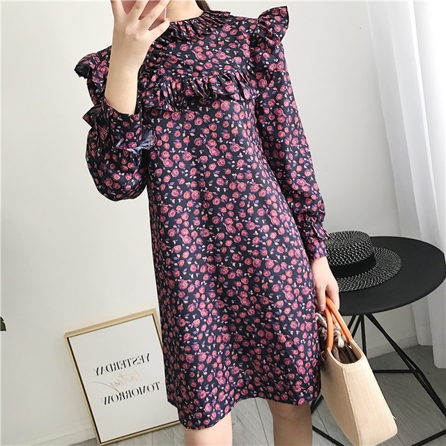 New Women Dress Import high quality Sandro Burgund