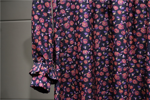 New Women Dress Import high quality Sandro Burgund