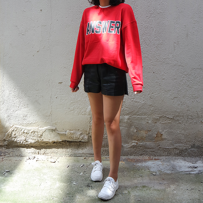 Women Short Pants Leather Reza Shorts Leather Fall