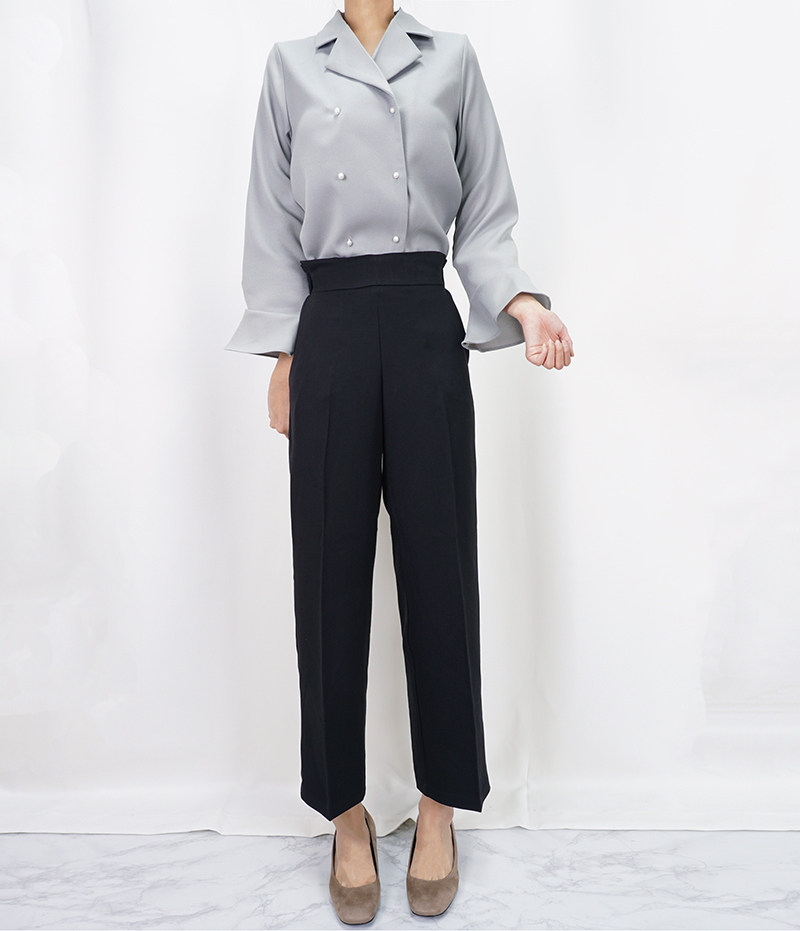 Suede Square Nose Tongue Middle Hill Foot Comforta