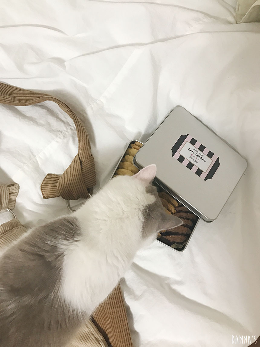 Corduroy corduroy eco bag 5color