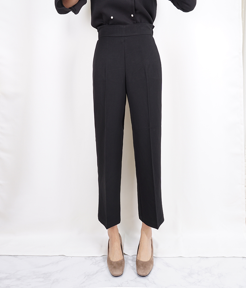 Suede Square Nose Tongue Middle Hill Foot Comforta