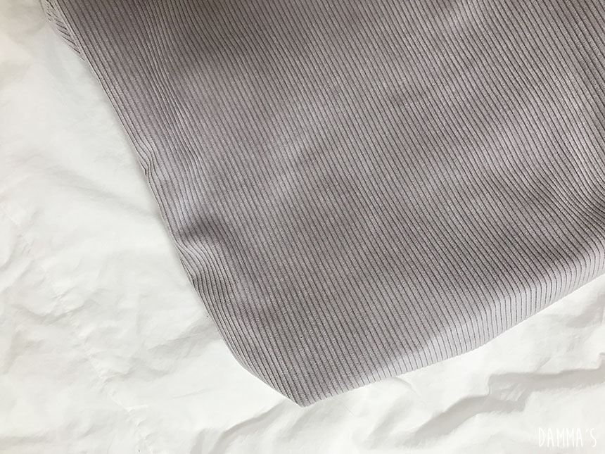 Corduroy corduroy eco bag 5color