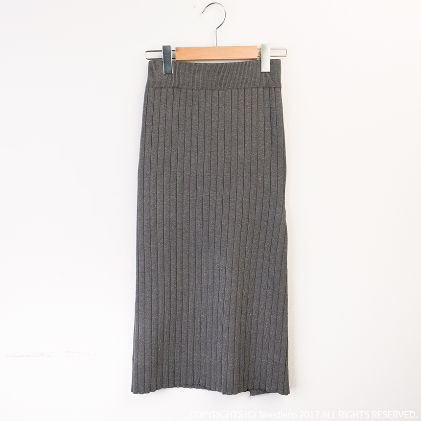 Needle Coat Knit Top Long Skirt Long Skirt Autumn 