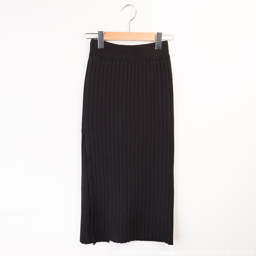 Needle Coat Knit Top Long Skirt Long Skirt Autumn 