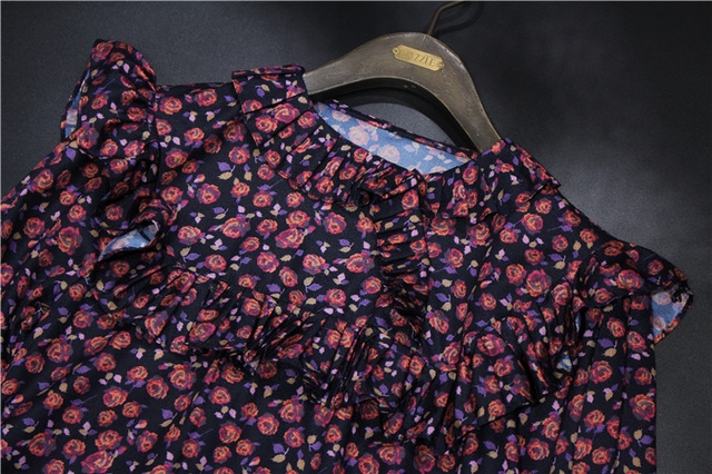 New Women Dress Import high quality Sandro Burgund