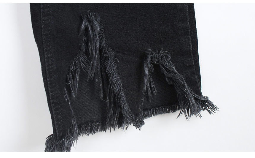 Women Jeans Pants Vintage Boots Cut Black Jeans Wo