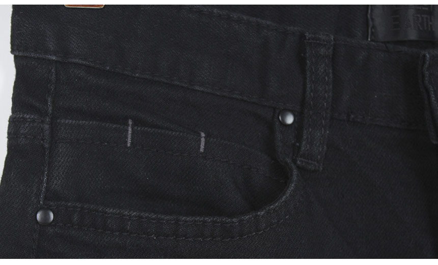 Women Jeans Pants Vintage Boots Cut Black Jeans Wo