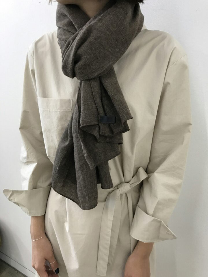 Autumn muffler Women's coordination gift Simple