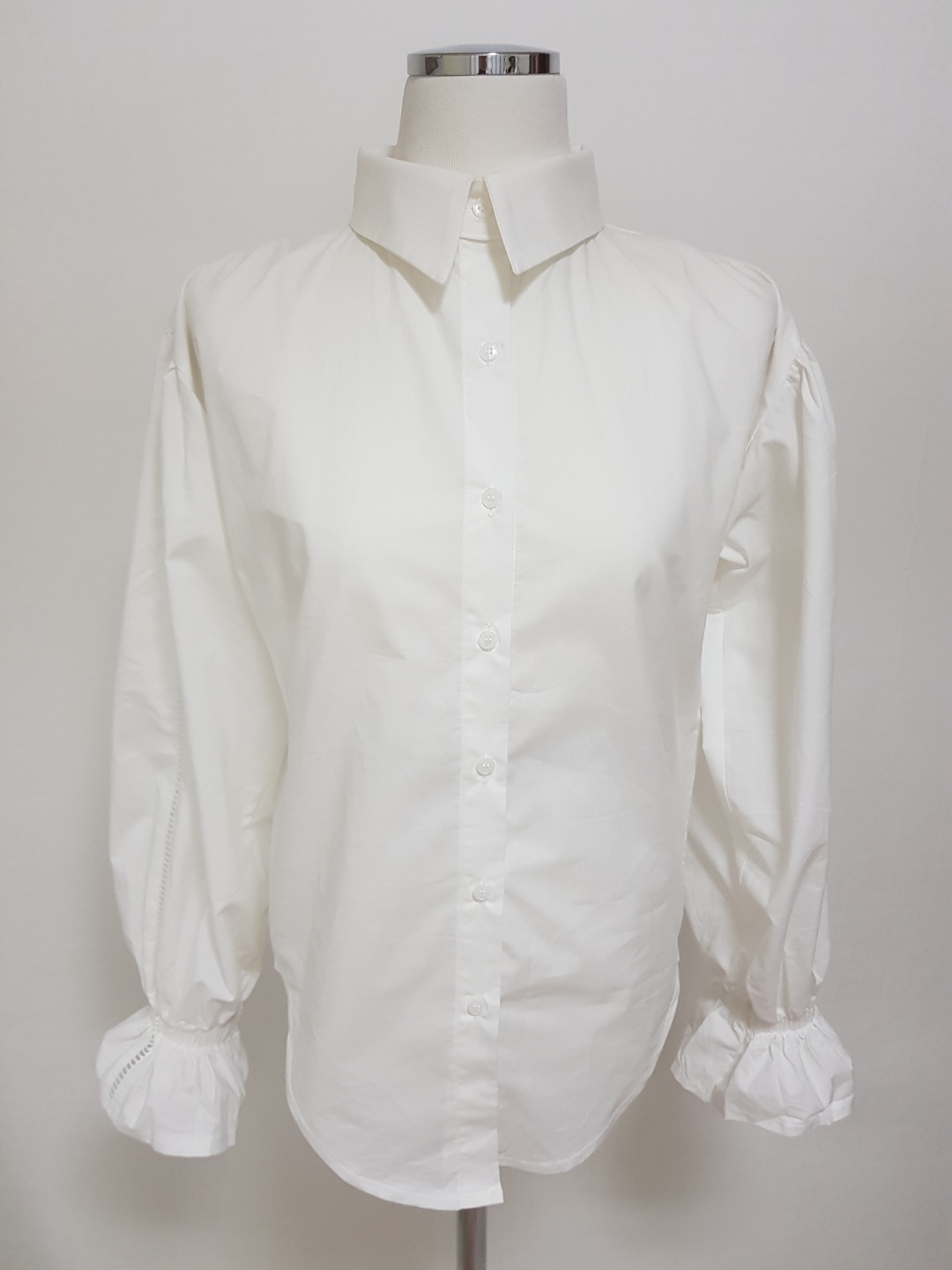 Formal Autumn Shirt Balloon Sleeved Blouse 20's